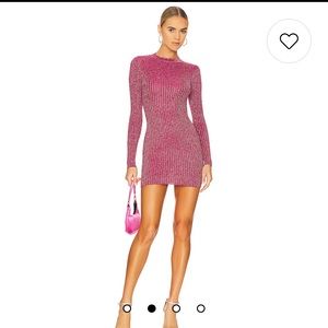 Ishani Lace up Dress in Pink Metallic
ALL THE WAYS